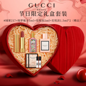 Lipstick and perfume gift box set